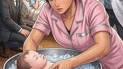 توفى ابن المليونير الرضيع فى المستشفى 