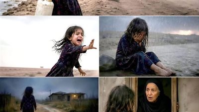 رماها اعمامها فى طريق ترابى