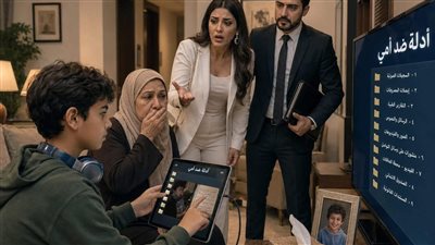طفلها المصاب بالتوحد 