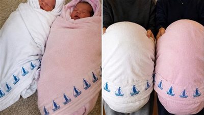 اتبنيت طفلتين